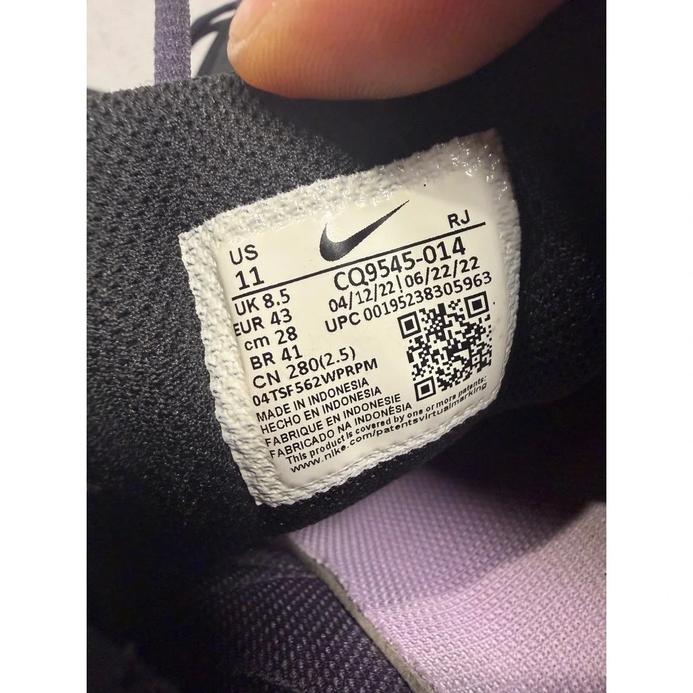 Nike Legend Essential 2 Womens Training Shoes Black Pink CQ9545-014 Size 11